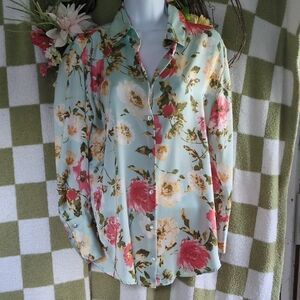 ZARA Floral Women's Top - Multicolor